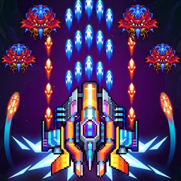 أيقونة Galaxiga: Galaxy Arcade Game